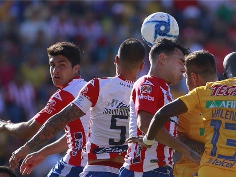 Atlético de San Luis vs Tigres. Foto: GettyImages