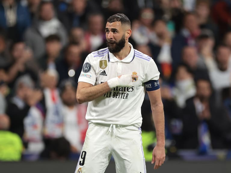 Karim Benzema marcó el único gol de la noche