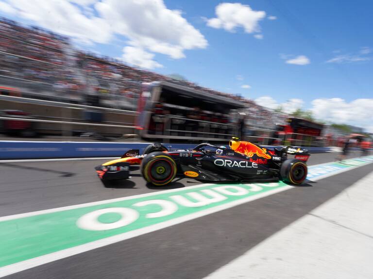 Checo Pérez se va en ceros en el GP de Canadá