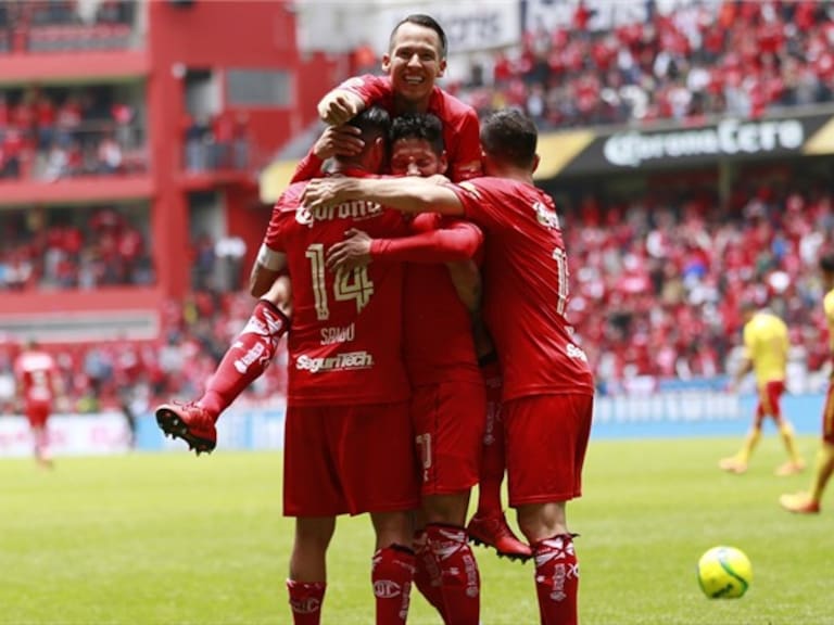 Festejo de Rubens Sambueza. Foto:Gettyimages