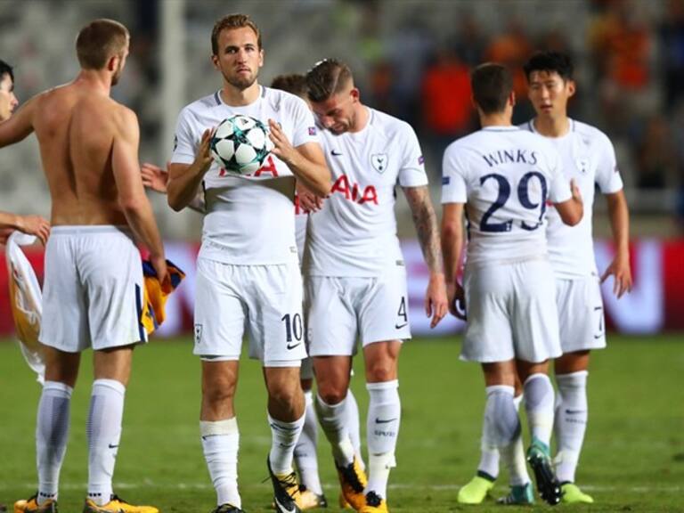 Harry Kane marcó triplete. Foto: Getty Images