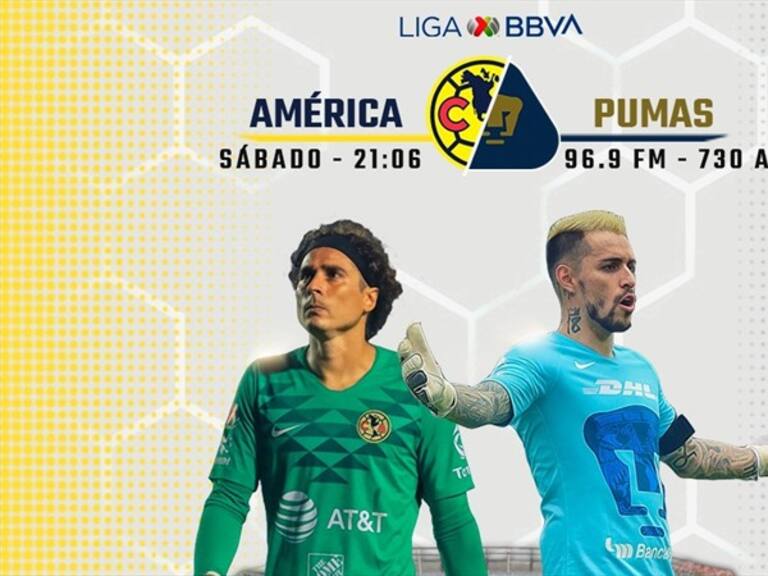América vs Pumas . Foto: Especial W Deportes
