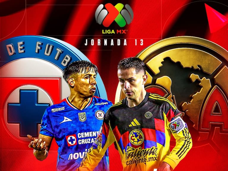 Cruz Azul vs América: EN VIVO, dónde, cuándo y a qué hora ver el Clásico Joven de la Jornada 13 del Apertura 2025 Liga MX