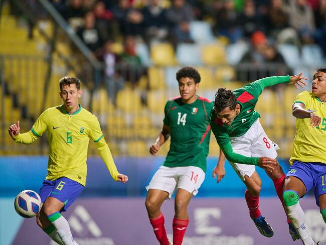 Selección Mexicana Sub-23 pierde ante Brasil y se queda a un paso de la final de los Juegos Panamericanos Santiago 2023
