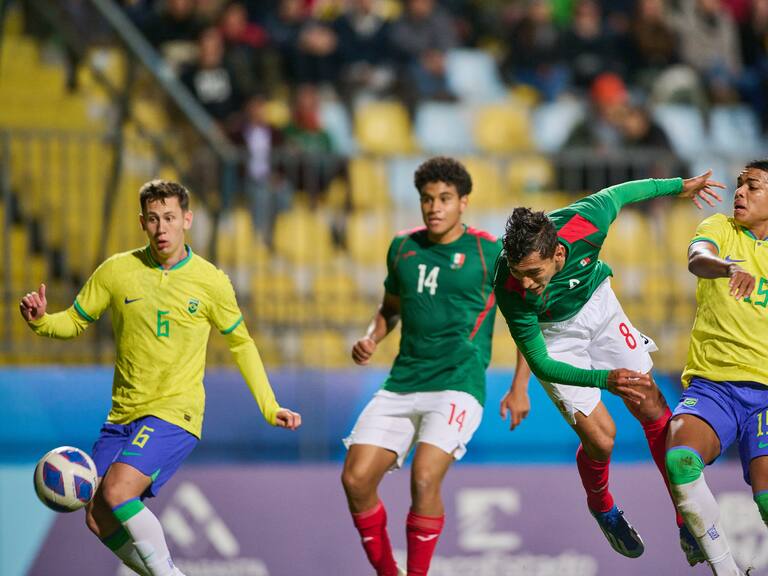 Selección Mexicana Sub-23 pierde ante Brasil y se queda a un paso de la final de los Juegos Panamericanos Santiago 2023