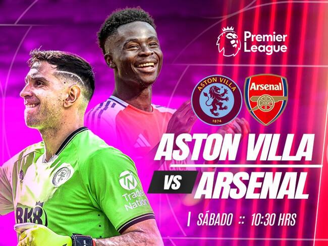 Aston Villa vs Arsenal: EN VIVO, dónde, cuándo y a qué hora ver la Premier League