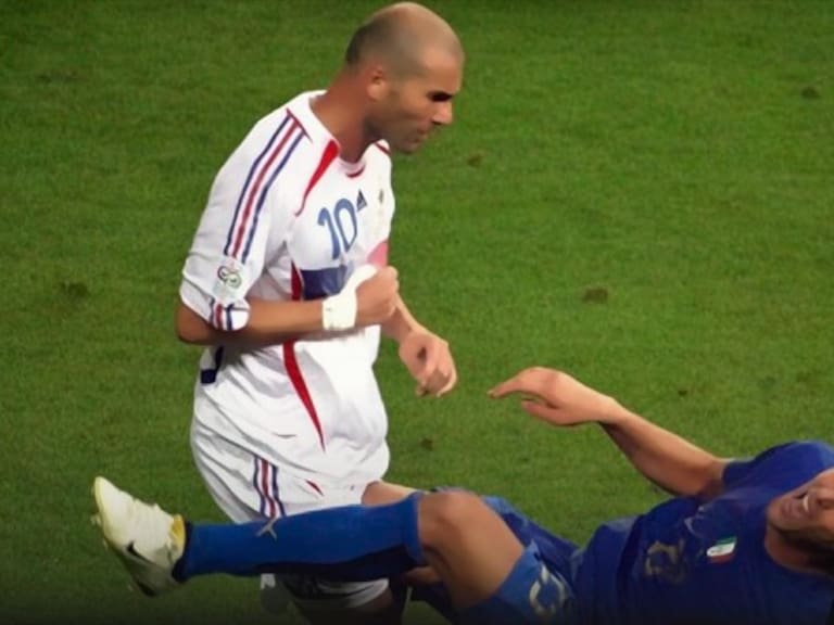 Zidane y Materazzi. Foto: W Deportes