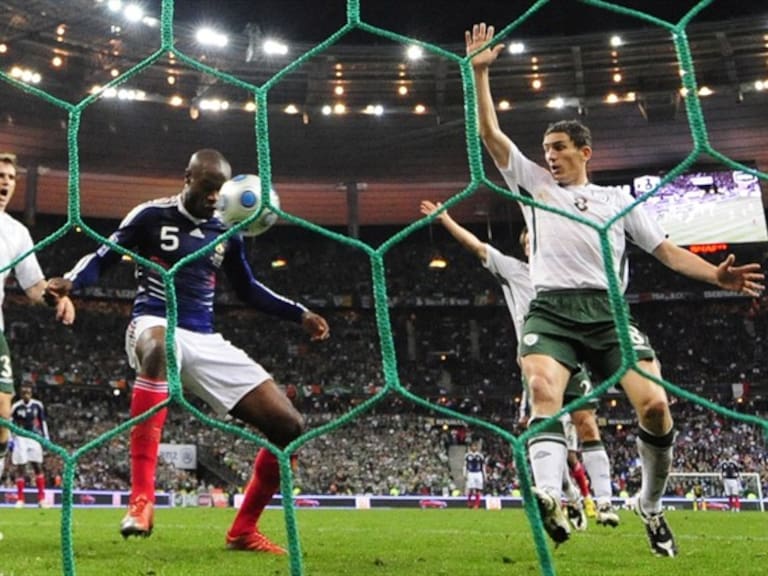 Francia vs Irlanda del 2009. Foto: Getty Images