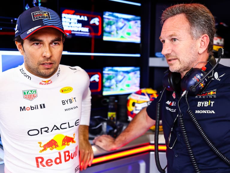 Christian Horner habla sobre el futuro de Checo Pérez
