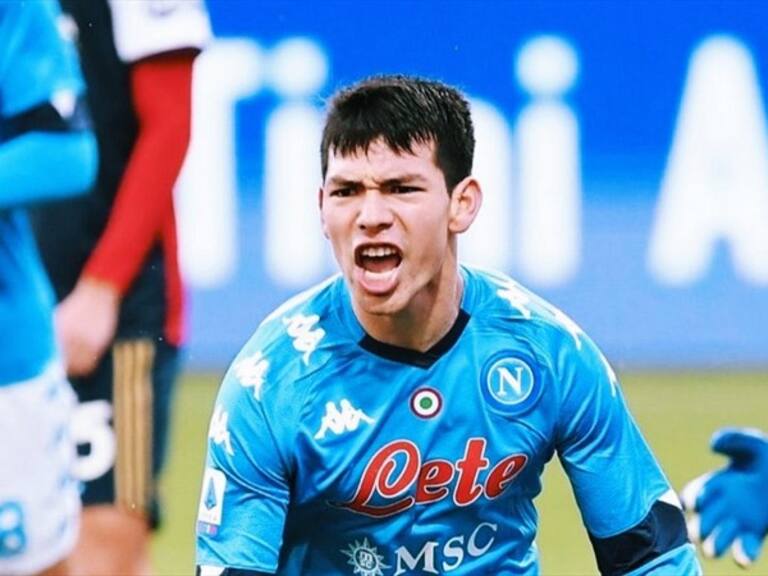 Hirving Lozano Napoli. Foto: Getty Images