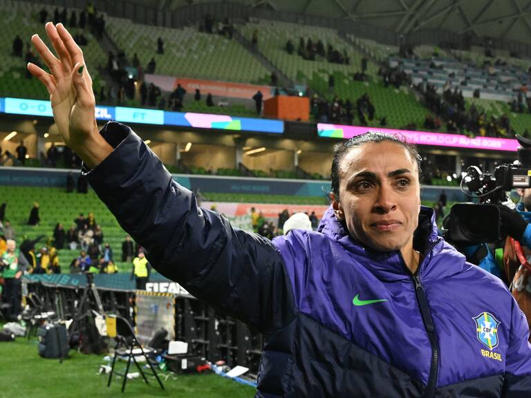 Marta se despide de la Selección de Brasil