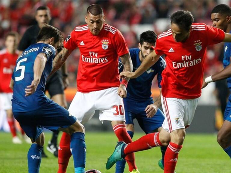 Nico Castillo. Foto: Facebook @SLBenfica