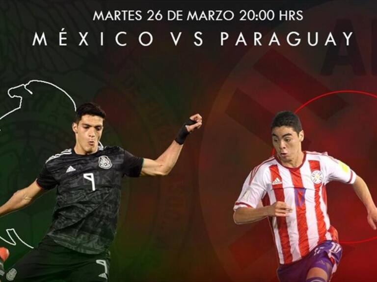 México vs Paraguay . Foto: WDeportes