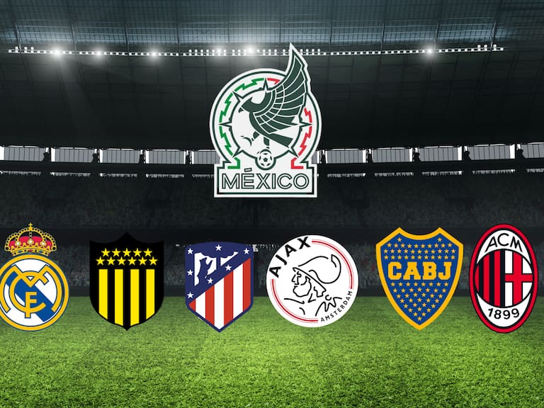 Los encuentros que ha tenido el Tricolor contra un clubes