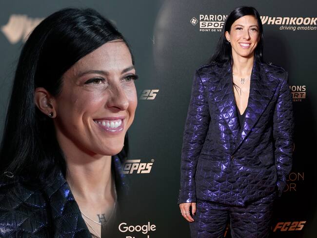 Jenni Hermoso recibe ovación de pie en la gala del Balón de Oro y se lleva el premio Sócrates