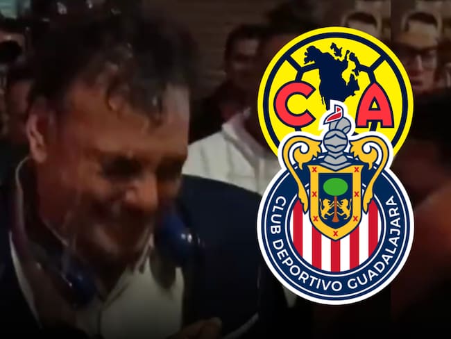 David Faitelson es agredido por aficionado en el Estadio Akron VIDEO