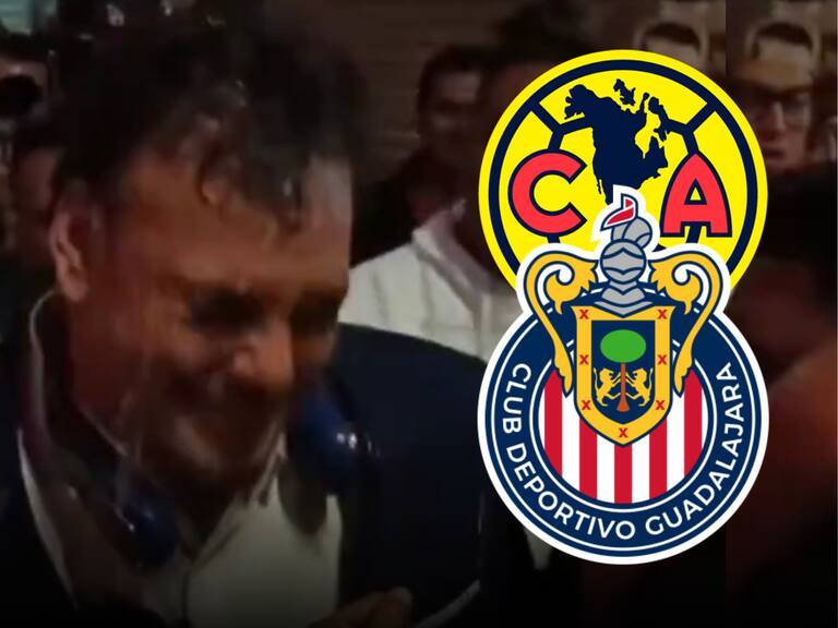 David Faitelson es agredido por  aficionado en el Estadio Akron VIDEO