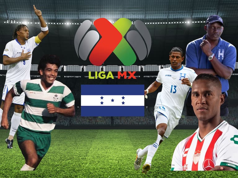 Jugadores hondureños destacados en la Liga MX.