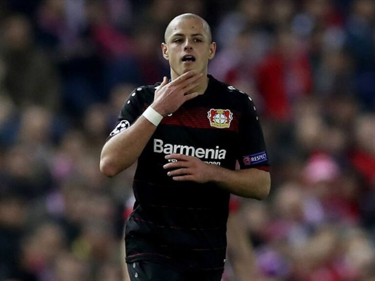 Javier Hernández dejó buenos recuerdos con el Leverkusen. Foto: Getty Images