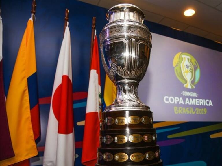 Trofeo de la Copa América . Foto: Twitter @Conmebol
