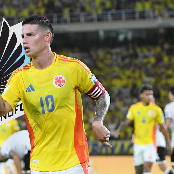 James Rodríguez a una firma de fichar con el Minnesota United de la MLS