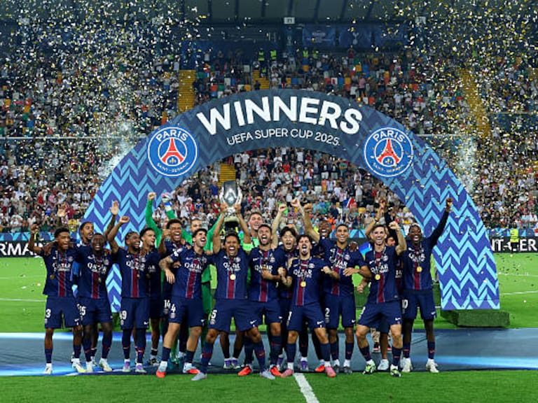PSG conquista su primera Supercopa de Europa tras vencer al Tottenham