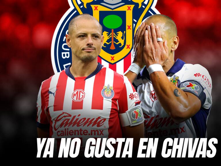 Chicharito ya no gusta mucho en Chivas