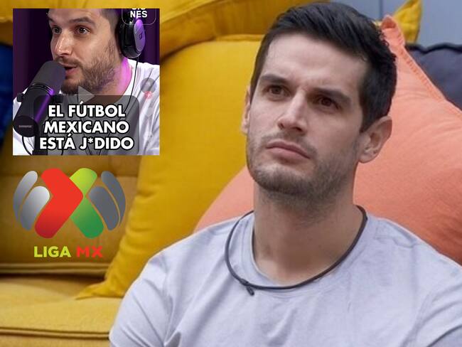 Adrián Marcelo crítica a la Liga MX: “El futbol mexicano es una mierda”