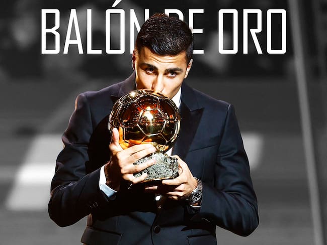 Rodri gana el Balón de Oro 2024; Vinicius responde en redes sociales