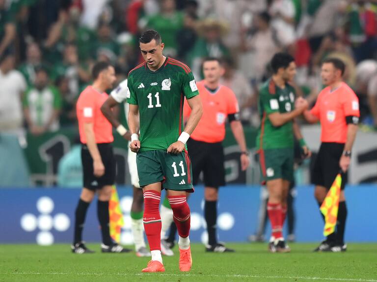 Rogelio Funes Mori tuvo pocos minutos en el Mundial de Qatar.