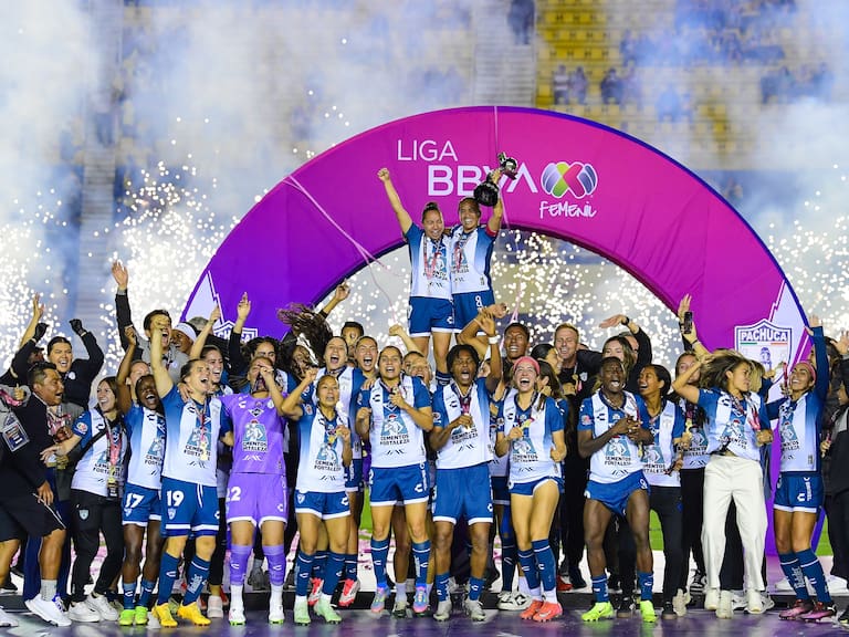 Pachuca conquista su primer campeonato de la Liga MX Femenil