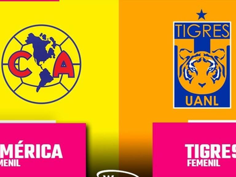 América vs Tigres Femenil . Foto: W Deportes