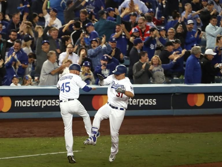 Los Dodgers aprovecharon la sexta entrada para ganar el juego. Foto: Getty Images