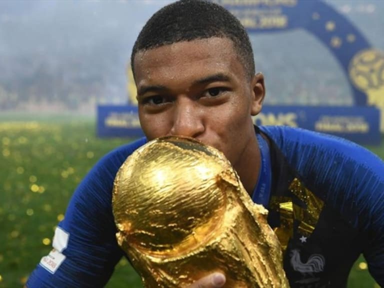 Kylian Mbappé campeón del mundo. Foto: W Deportes