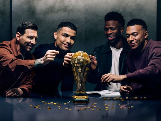 LEGO lanza sets de Messi, Cristiano, Mbappé y Vinicius Jr. por el Mundial 2026: Así puedes comprarlos, precios y cuándo estarán a la venta