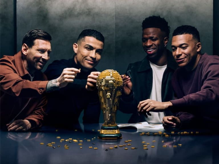 LEGO lanza sets de Messi, Cristiano, Mbappé y Vinicius Jr. por el Mundial 2026: Así puedes comprarlos, precios y cuándo estarán a la venta