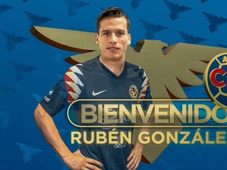 Rubén González es nuevo refuerzo del América . Foto: Twitter @ClubAmerica