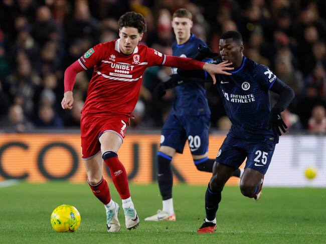 Chelsea cae ante el Middlesbrough en la Carabao Cup
