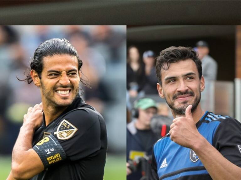 Carlos Vela y Oswldo Alanís MLS. Foto: Getty Images / W Deportes
