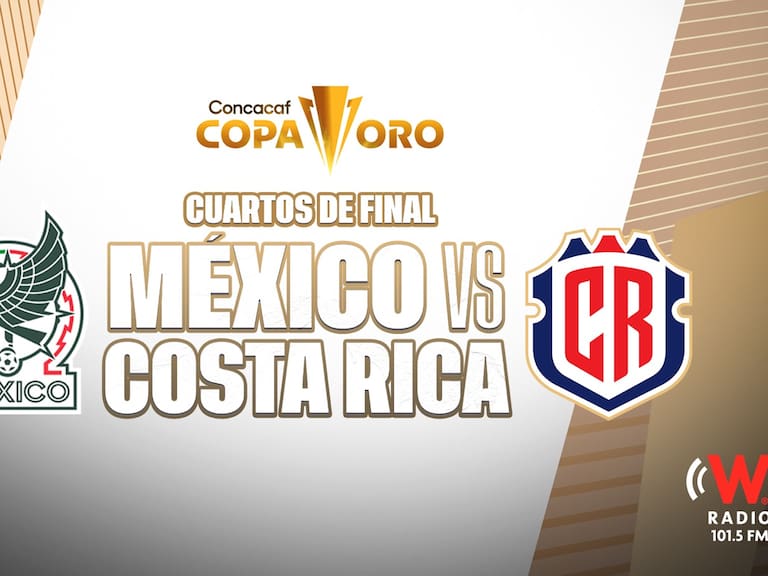 México vs Costa Rica en vivo por W DEPORTES