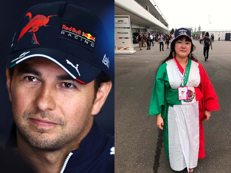 Checo Pérez tiene a su fiel fan