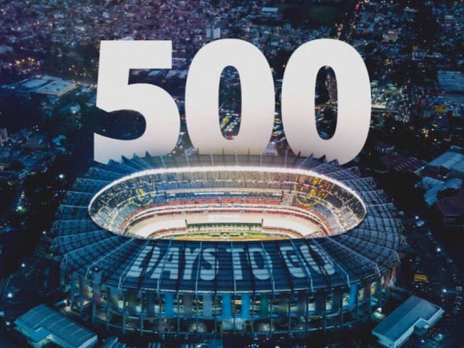 México a 500 días del arranque del Mundial 2026