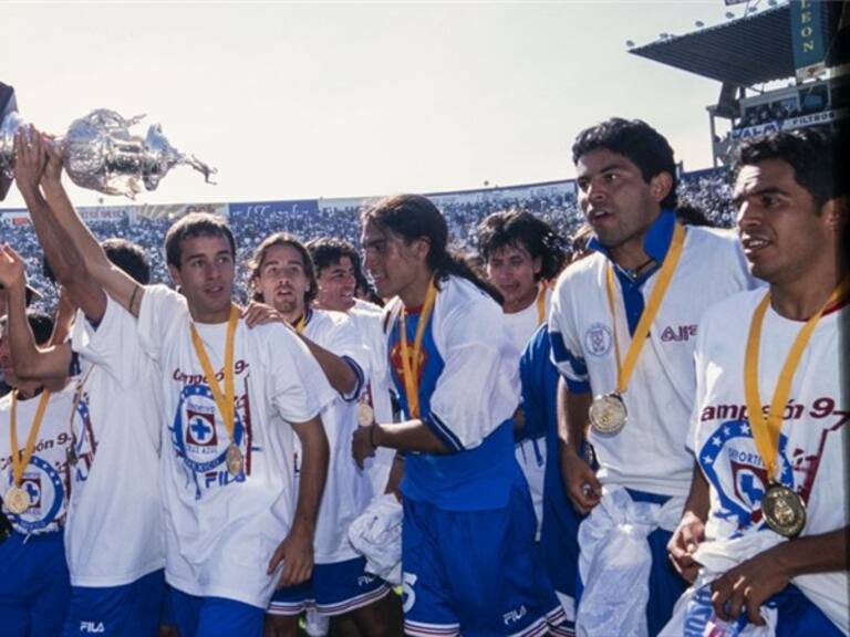 Cruz Azul campeón en 1997. Foto: Mexsport