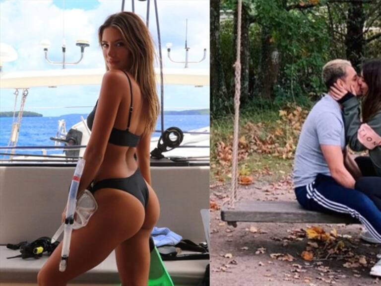 Sarah Kohan y Javier Hernández . Foto: INSTAGRAM: moonstrucktraveller