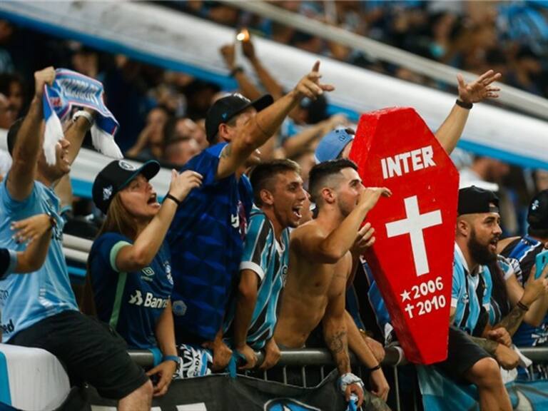 Afición del Gremio de Brasil. Foto: Getty Images