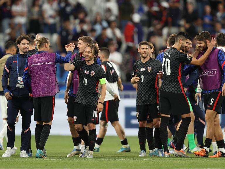 Croaca derrotó a Francia en la UEFA Nations League