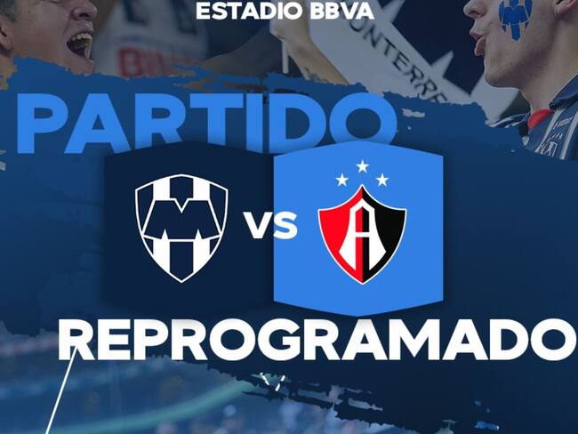 Rayados anuncia cambio de fecha para el juego contra Atlas de la Jornada 3