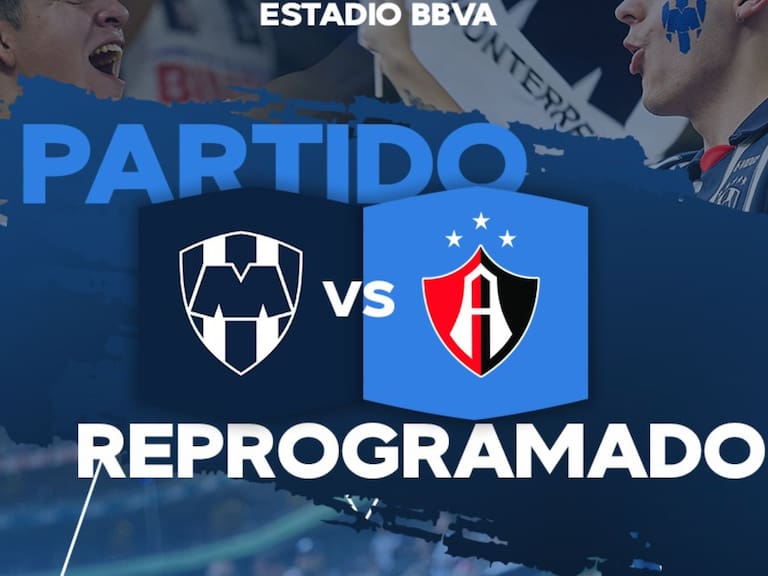 Rayados anuncia cambio de fecha para el juego contra Atlas de la Jornada 3
