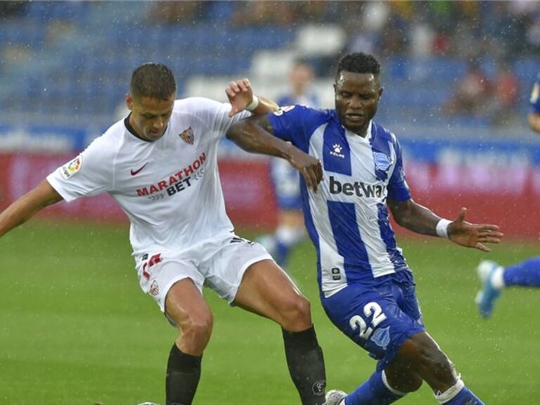 Javier Hernández ya debutó con el Sevilla . Foto: Getty Images