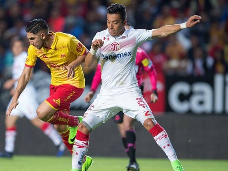 Toluca vs Morelia Liga MX. Foto: